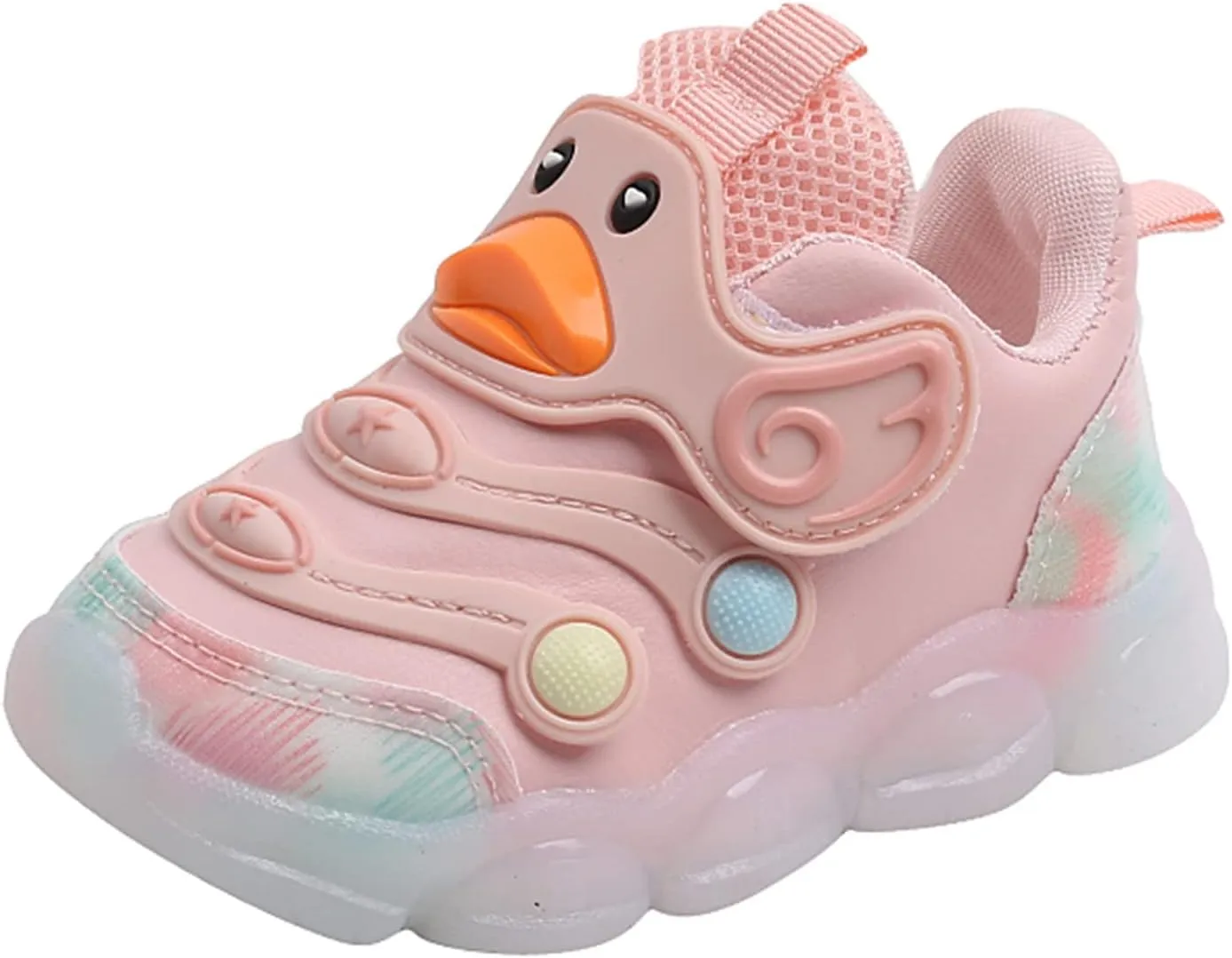 Baby Sports Shoes Light Shoes Toddler Girls Sneakers Boys Running Sports Soft Soled LED Luminous Shoes