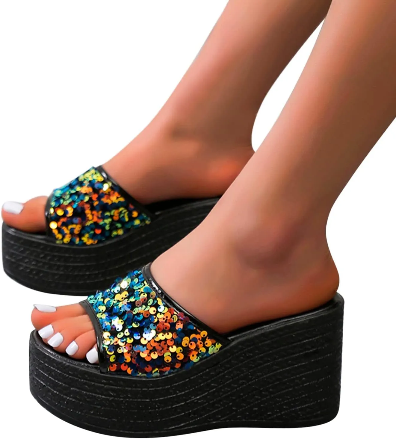 Heeled Strappy Sandals for Women Wide Foot Rhinestone Heeled Sandal for Womens Thong Heeled Shoes for Woman Wide Width Shoe for Womans