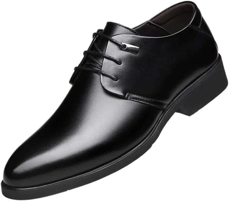 Mens Dress Shoes Elegant Modern Wedding Office Work Tuxedo Derby Shoes for Men Leather Fashion Oxford Shoes Luxury