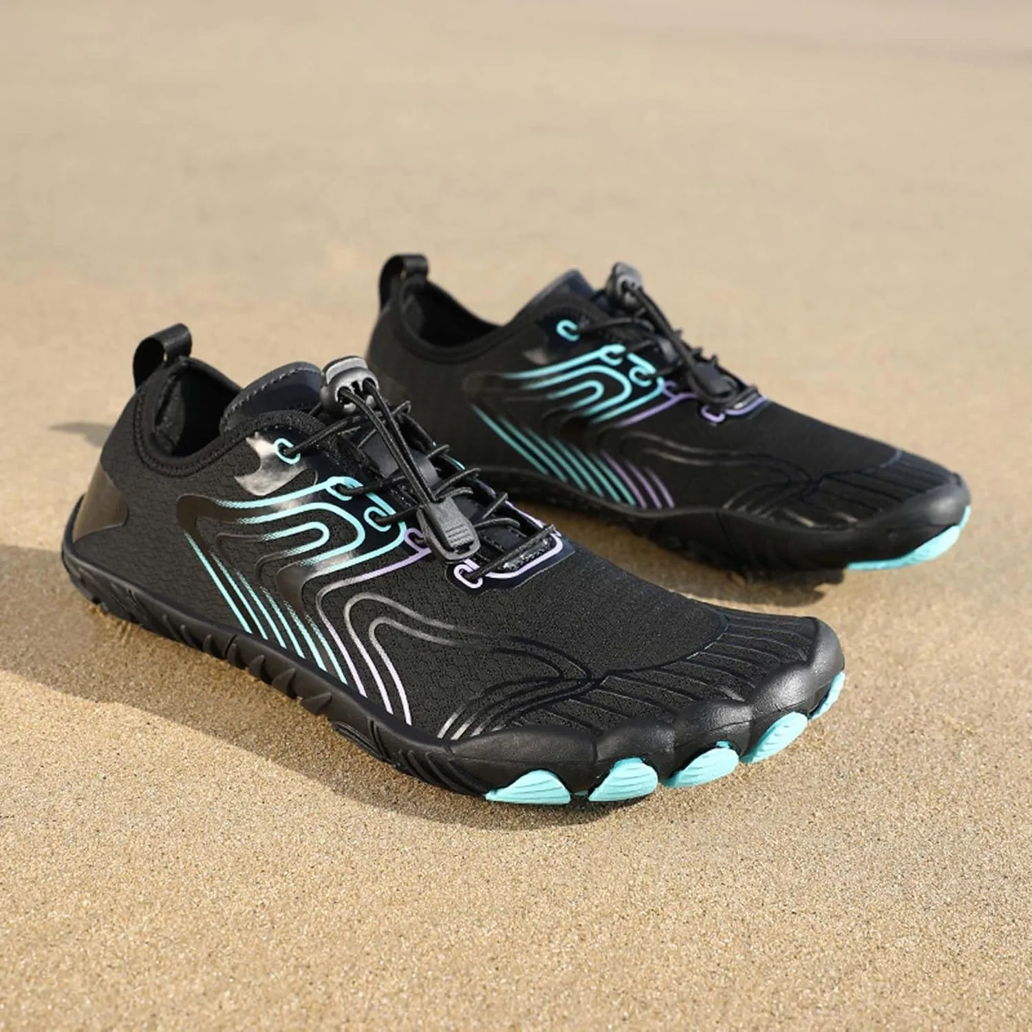 Men's Non-Slip Walking Shoes Teenagers Outdoor Casual Beach Shoes Women's Breathable Barefoot Shoes Indoor and Outdoor Fitness Dance Training Shoes