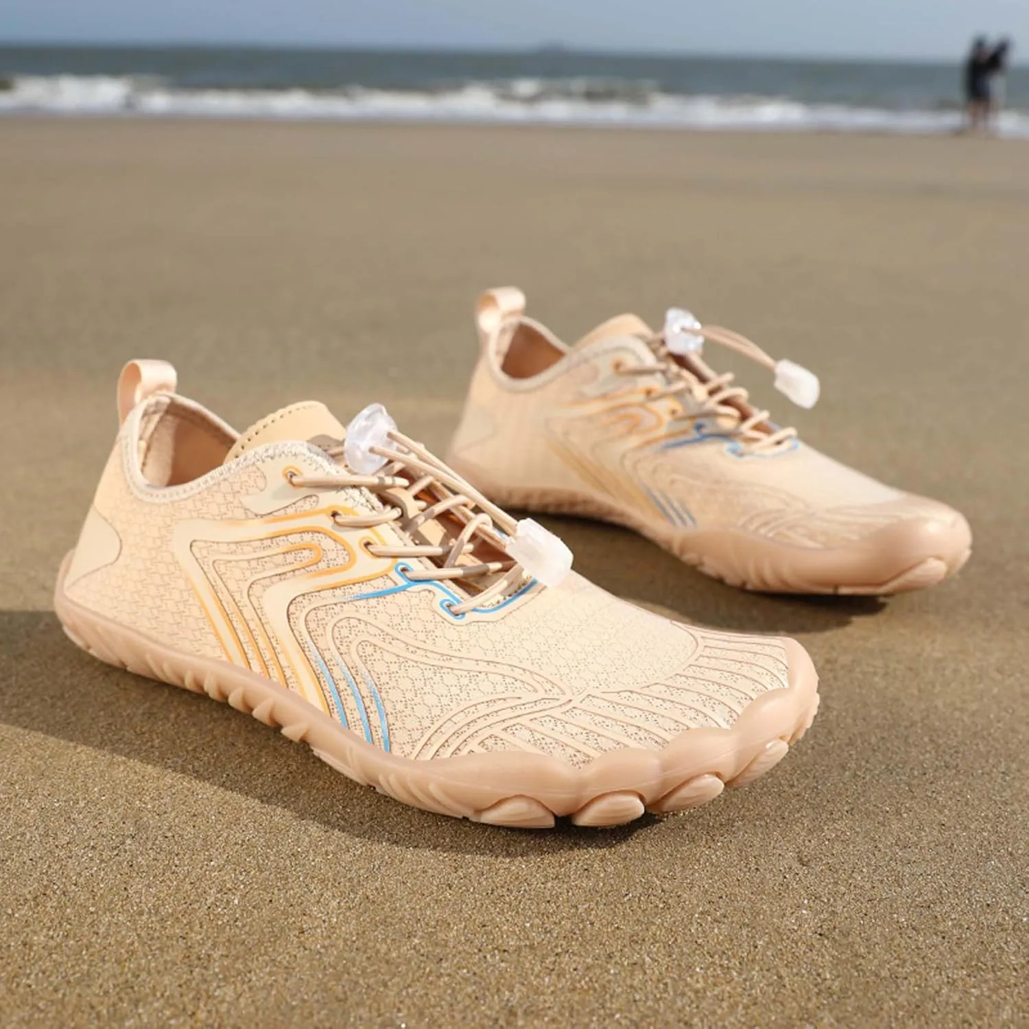 Men's Non-Slip Walking Shoes Teenagers Outdoor Casual Beach Shoes Women's Breathable Barefoot Shoes Indoor and Outdoor Fitness Dance Training Shoes
