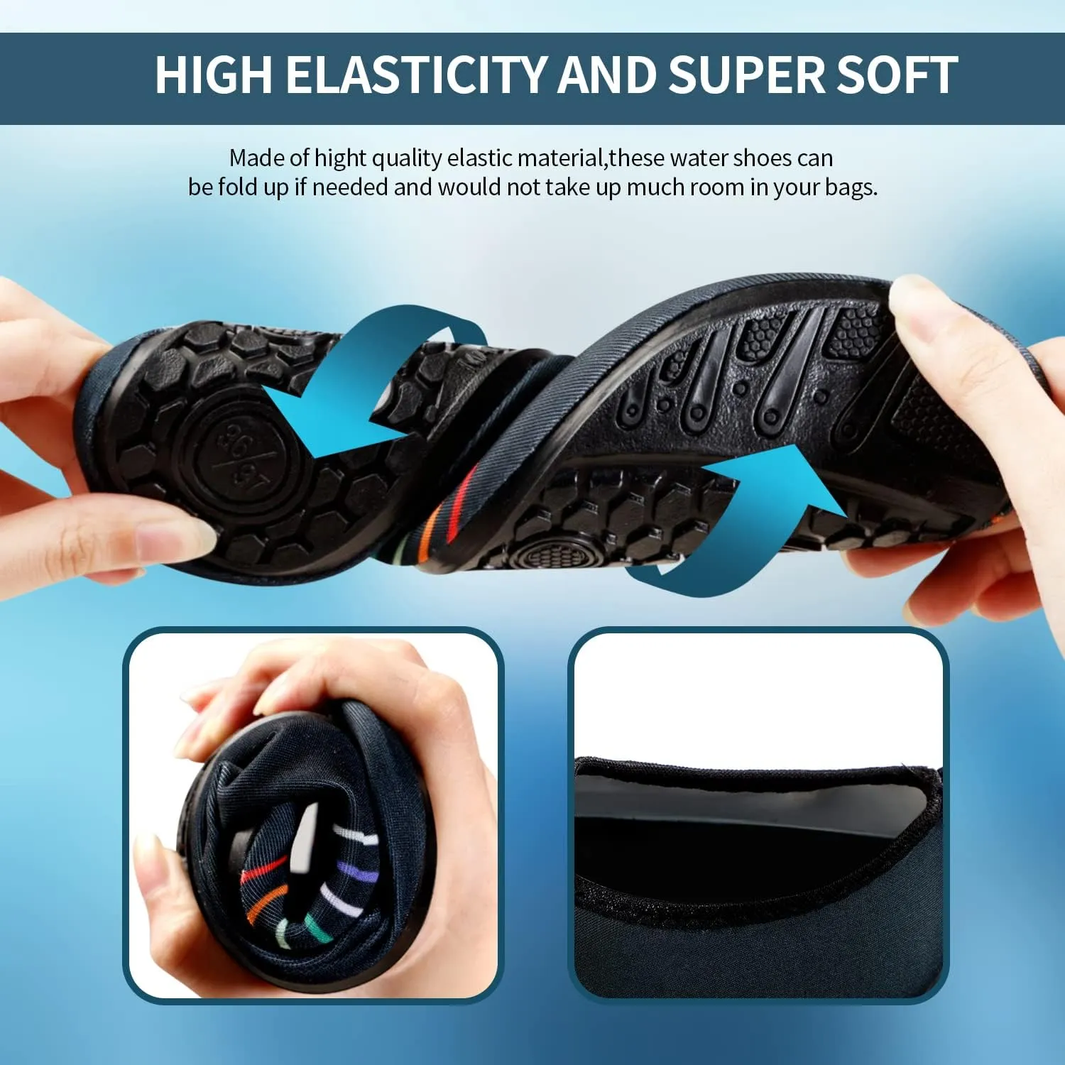 Water Sports Barefoot Women's Men's Outdoor Beach Swimming Aqua Socks