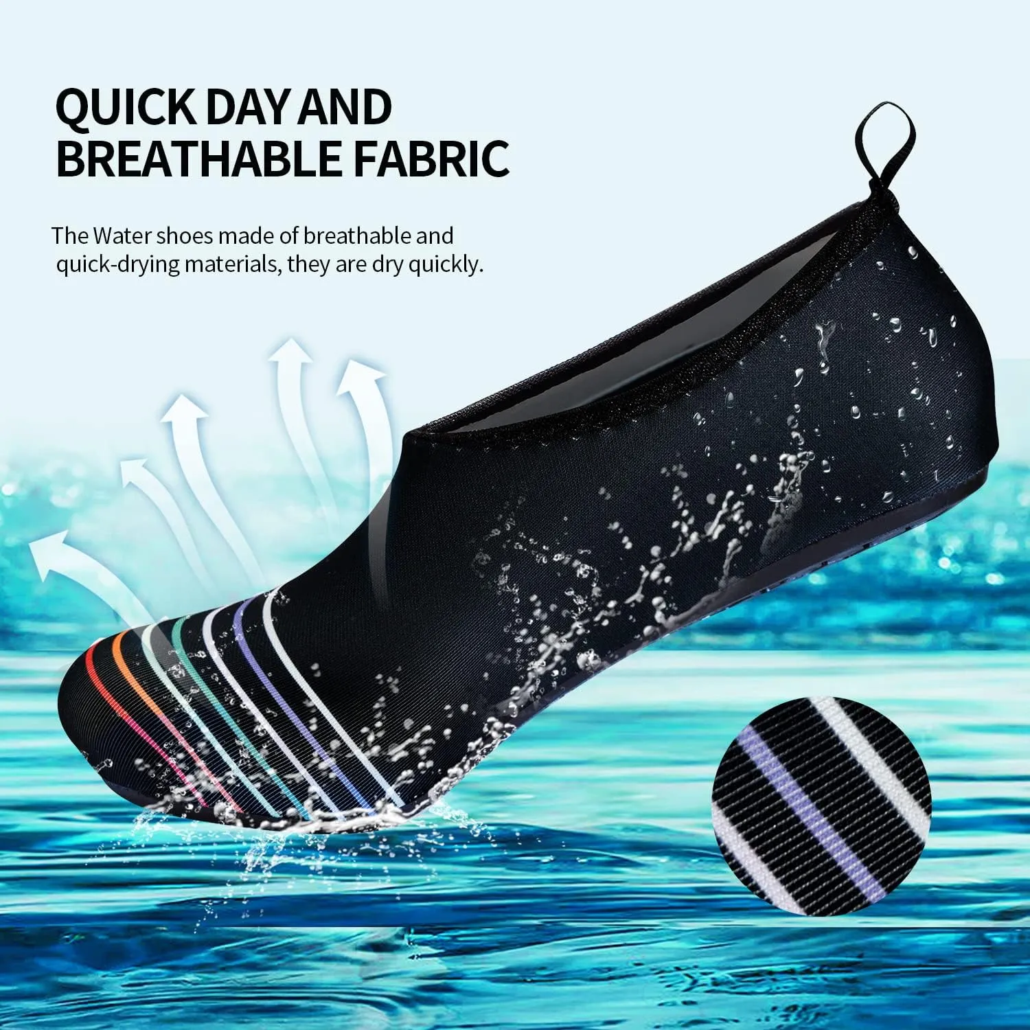 Water Sports Barefoot Women's Men's Outdoor Beach Swimming Aqua Socks