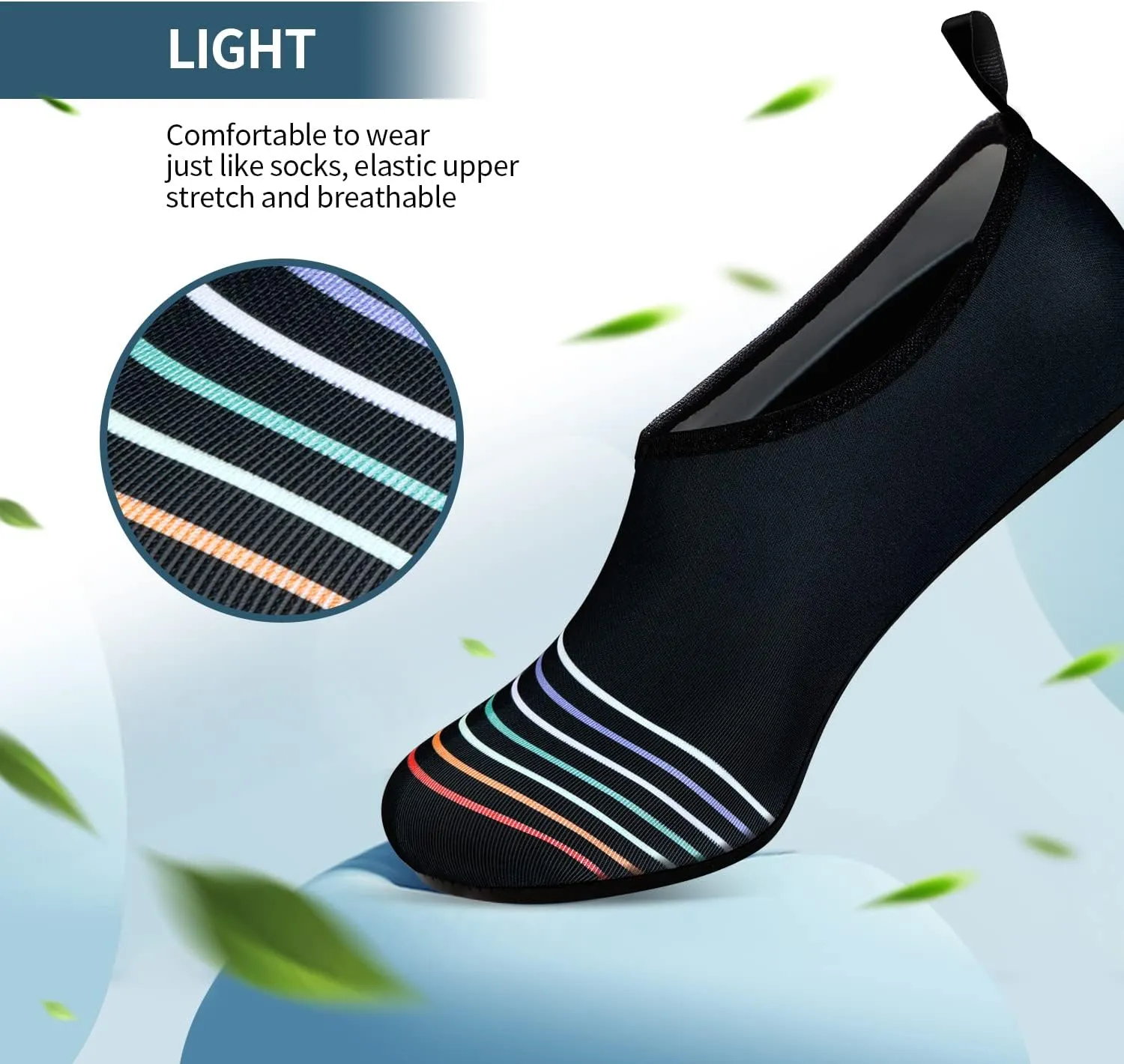 Water Sports Barefoot Women's Men's Outdoor Beach Swimming Aqua Socks